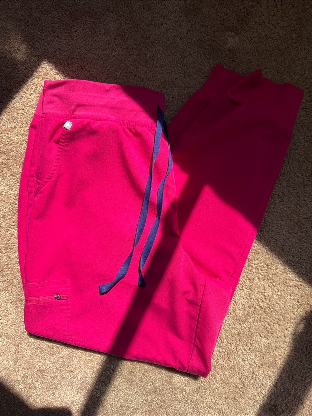 Figs Ultra Rose High Waisted Zamora joggers